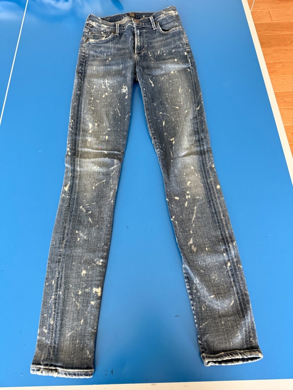 Citizens Of Humanity Skinny Jeans in Paint Splatter. Size 26. Like New.